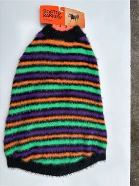 Boots & Barkley Dog Sweater SZ XL NEW Pets Up To 100 lbs Stripes Beatle Juice
